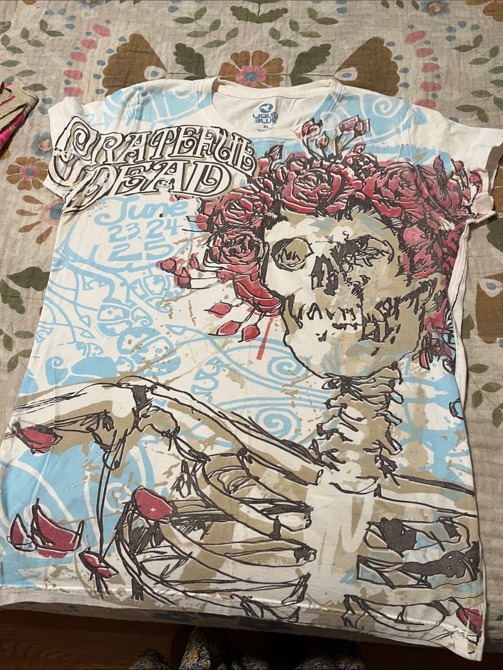 Liquid Blue Grateful Dead Bertha Tee